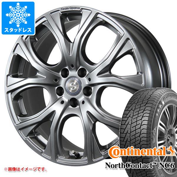 ボルボ XC60 DD/DB系用 スタッドレス コンチネンタル ノースコンタクト NC6 235/60R18 107T XL チームスパルコ べネージュ(105222円)