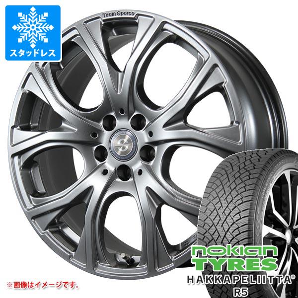 メルセデスベンツ W222 S63 AMG用 スタッドレス ノキアン ハッカペリッタ R5 EV 255/40R20 101T XL チームスパルコ ベネージュ｜tiremax