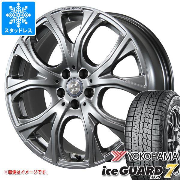 ボルボ V70 BB系用 スタッドレス ヨコハマ アイスガードセブン iG70 225/50R17 98Q XL チームスパルコ ベネージュ｜tiremax