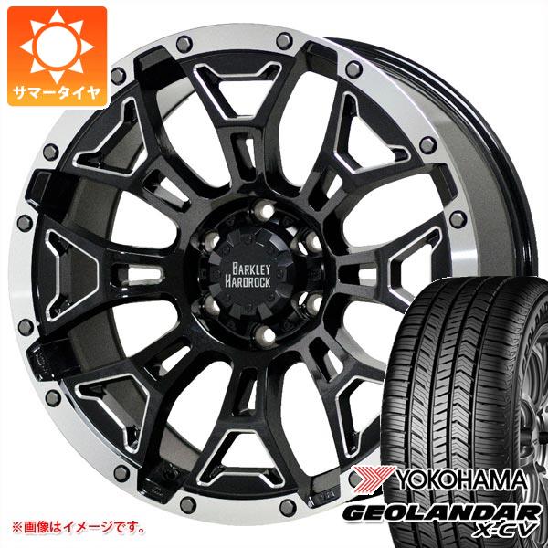 ハイラックス 120系用 サマータイヤ ヨコハマ ジオランダー X-CV G057 265/50R20 111W XL  バークレイハードロック エルバート 8.5-20