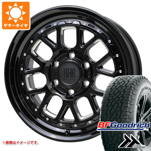 トヨタ ハイラックス 120系用 サマータイヤ BFグッドリッチ トレールテレーンT/A 265/65R18 114T アウトラインホワイトレター ハードロック ヒューロン 8.0-18