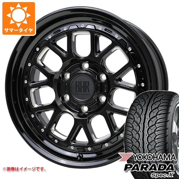 トヨタ ランドクルーザー300用 サマータイヤ ヨコハマ パラダ スペック-X PA02 275/55R20 117V REINF バークレイハードロック ヒューロン 8.5-20