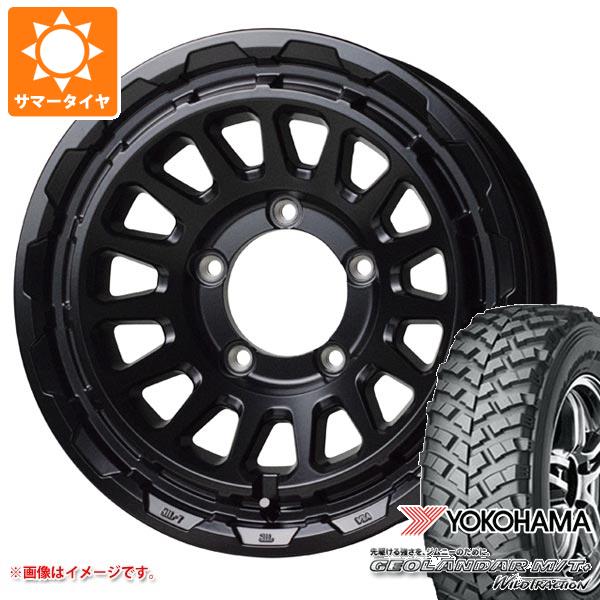 5本セット ジムニー用 サマータイヤ ヨコハマ ジオランダー M/T+ G001J 195R16C 104/102Q  バークレイハードロック リザード 5.5-16