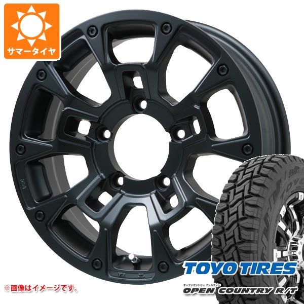 ジムニーシエラ JB74W用 サマータイヤ トーヨー オープンカントリー R/T 195/80R15 96Q ブラックレター Bラグナス BRD 5.5 15 :blgbrds 35682 s86741zk:タイヤマックス