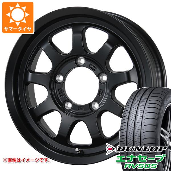 5本セット スズキ ジムニー JB64W用 サマータイヤ ダンロップ エナセーブ RV505 215/70R16 100H ブロウズ ロブ9 5.5-16