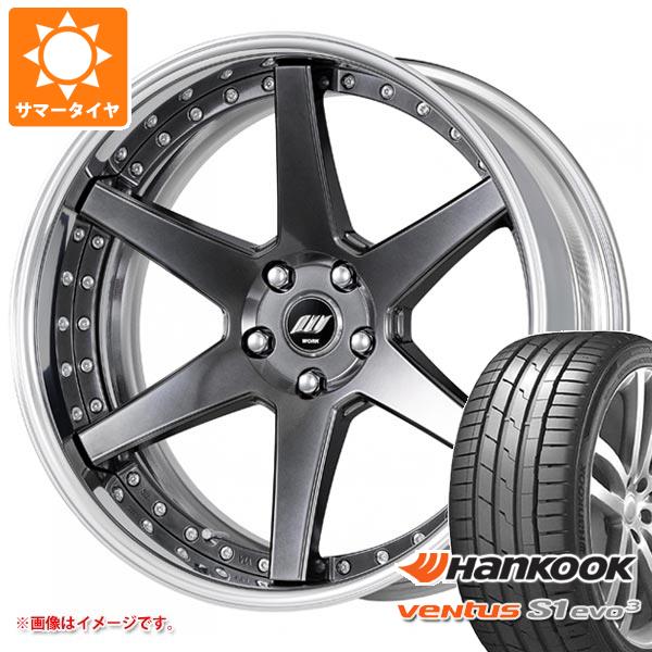 2024年製 サマータイヤ 225/40R19 (93Y) XL ハンコック ベンタス S1 エボ3 K127 ワーク バックレーベル ジースト BST1 8.0 19 :blzbst1 39945:タイヤマックス