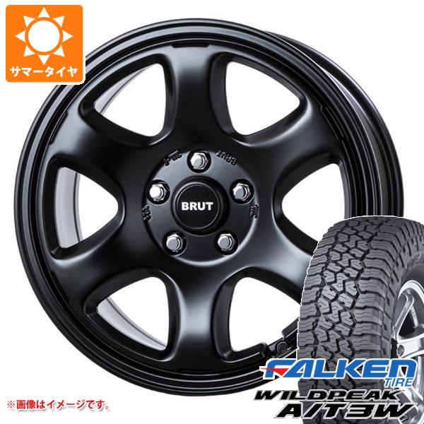 WILDPEAK - 5本仕かける ジープ ラングラー JK/JL系用 炎節タイア ファルケン ワイルドピーク A/T3W LT265/70R17 121/118R ブルート BR-44