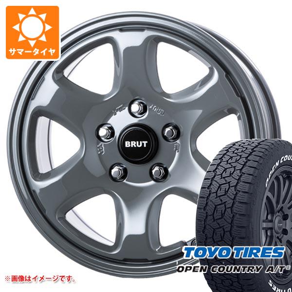 T32エクストレイル用 サマータイヤ トーヨー オープンカントリー A/T3 225/65R17 102H ホワイトレター ブルート BR 44 7.5 17 :br44c57 41236 n84976sn:タイヤマックス