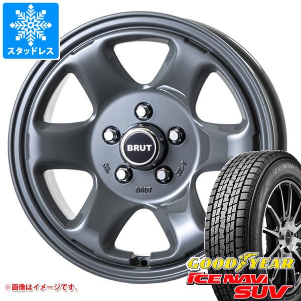 スタッドレスタイヤ グッドイヤー アイスナビ SUV 225/70R16 103Q ブルート BR-44 デリカD:5用 6.5-16