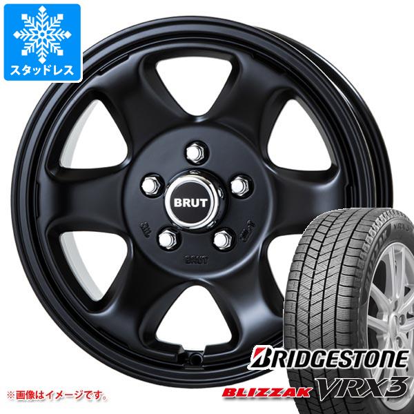スタッドレスタイヤ ブリヂストン ブリザック VRX3 215/70R16 100Q ブルート BR-44 デリカD:5用 6.5-16