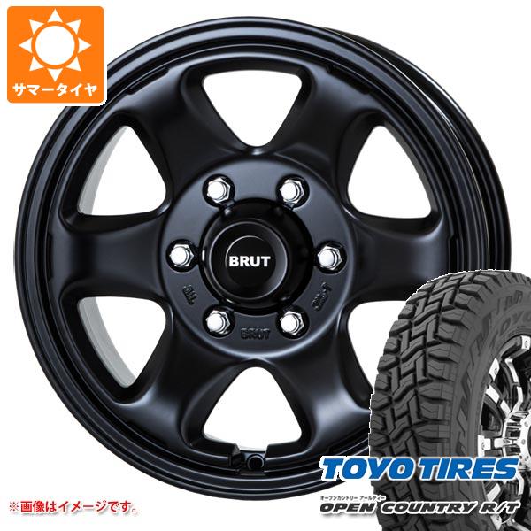 サマータイヤ 285/70R17 116/113Q トーヨー オープンカントリー R/T ホワイトレター ブルート BR 44 7.5 17 :br44mb7 35680:タイヤマックス