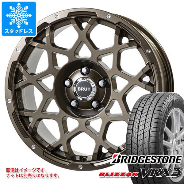 2024年製 スタッドレスタイヤ ブリヂストン ブリザック VRX3 225/60R18 100Q ブルート BR 55 8.0 18 : br55cg 39603 : タイヤマックス