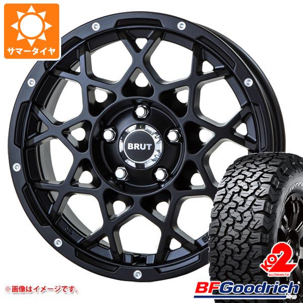 5本セット ジープ ラングラー JK/JL系用 サマータイヤ BFグッドリッチ オールテレーン T/A KO2 LT285/70R17 116/113S ブラックレター ブルート BR 55 :br55msbw 36031 j27121p 5:タイヤマックス