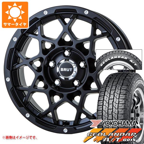 ジープ レネゲード BU/BV系用 2024年製 サマータイヤ ヨコハマ ジオランダー A/T G015 215/65R16C 109/107S ホワイトレター ブルート BR 55 :br55msbl 38493 j27110p:タイヤマックス