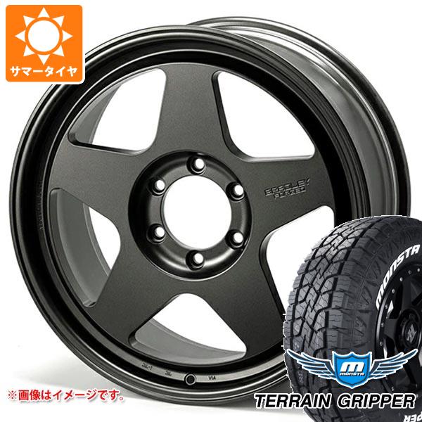 トヨタ ランドクルーザー300用 サマータイヤ モンスタ テレーングリッパー LT275/55R20 120/117Q ホワイトレター ブラッドレー フォージド タクミ 9.0-20