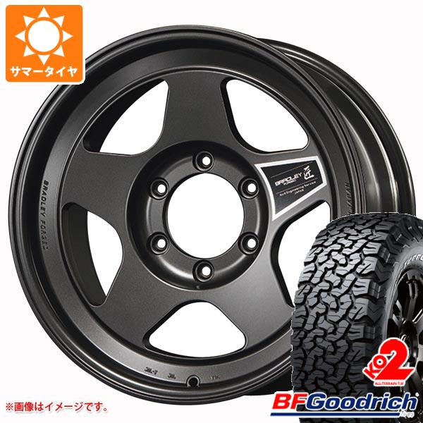 FJクルーザー 10系用 サマータイヤ BFグッドリッチ オールテレーンT/A KO2 LT285/70R17 116/113S ブラックレター ブラッドレー フォージド タクミ 8.0 17 :bradta 36031 t801005yt:タイヤマックス