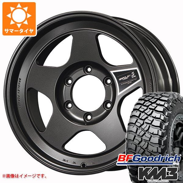 サマータイヤ 265/65R17 120/117Q BFグッドリッチ マッドテレーンT/A KM3 ブラッドレー フォージド タクミ 8.0 17 :bradta 32390:タイヤマックス