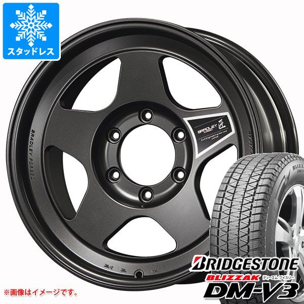 FJクルーザー 10系用 スタッドレス ブリヂストン ブリザック DM-V3 265/70R17 115Q ブラッドレー フォージド タクミ