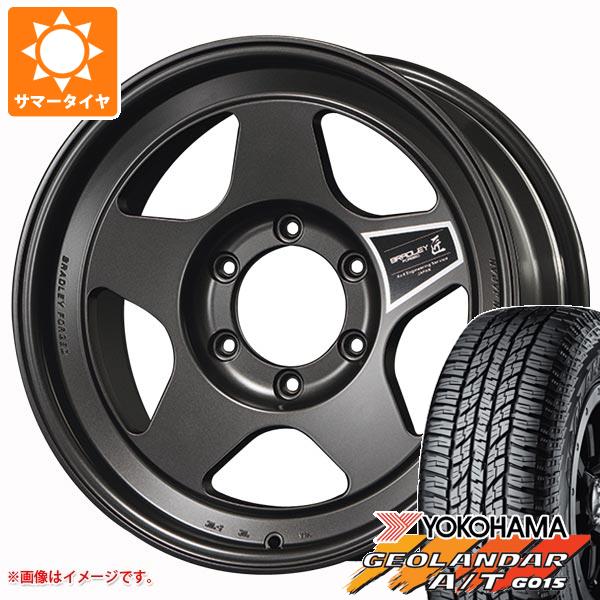 サマータイヤ 285/70R17 117T ヨコハマ ジオランダー A/T G015 アウトラインホワイトレター ブラッドレー フォージド タクミ 8.0 17 :bradta 39676:タイヤマックス