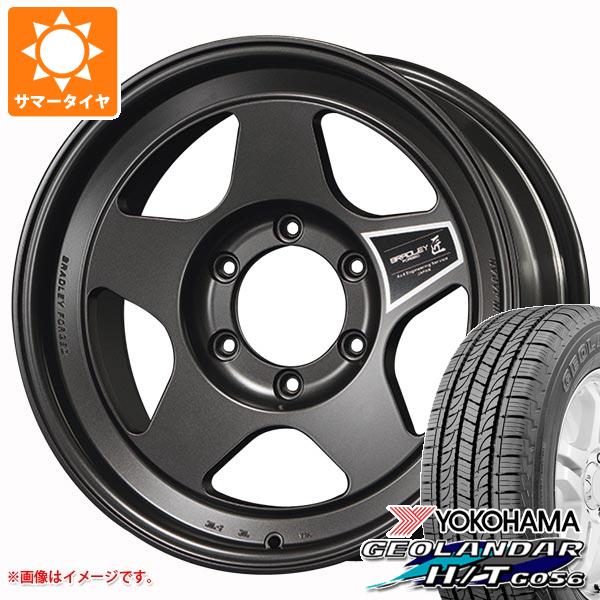 ハイラックス 120系用 サマータイヤ ヨコハマ ジオランダー H/T G056 265/70R17 115S ブラックレター ブラッドレー フォージド タクミ 8.0 17 :bradta 19610 t80995yt:タイヤマックス