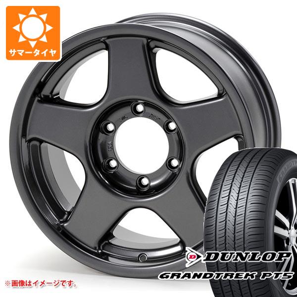 GRANDTREK - トライトン LC2T用 朱夏タイア ダンロップ グラントレック PT5 265/65R17 112H ブラッドレー V 8.0-17 タイヤ、ホイール-自動車-夏タイヤ、ホイールセット