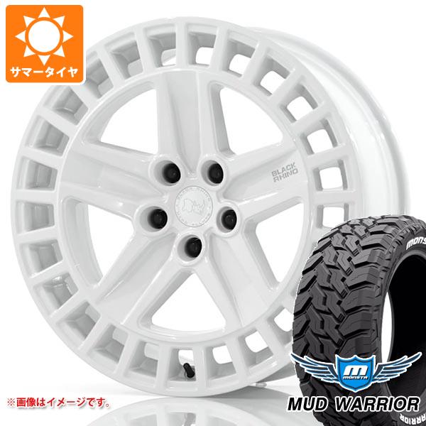 5本セット ランドローバー ディフェンダー用 サマータイヤ モンスタ マッドウォーリアー LT275/55R20 120/117Q ホワイトレター ブラックライノ オールストン :bralsgwd 34774 l25138r 5:タイヤマックス