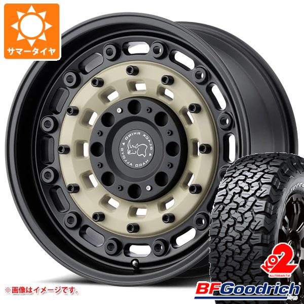 ジープ ラングラー JK/JL系用 サマータイヤ BFグッドリッチ オールテレーンT/A KO2 LT275/70R17 121/118R ホワイトレター ブラックライノ アーセナル :brassd 27543 j27122p:タイヤマックス