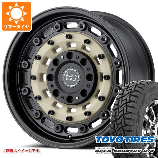 ジープ ラングラー JK/JL系用 サマータイヤ トーヨー オープンカントリー R/T LT285/70R17 116/113Q ホワイトレター ブラックライノ アーセナル :brassd 35680 j27121p:タイヤマックス