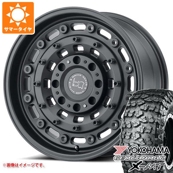ジープ ラングラー JK/JL系用 サマータイヤ ヨコハマ ジオランダー X-MT G005 35x12.50R17 LT 121Q ブラックライノ アーセナル