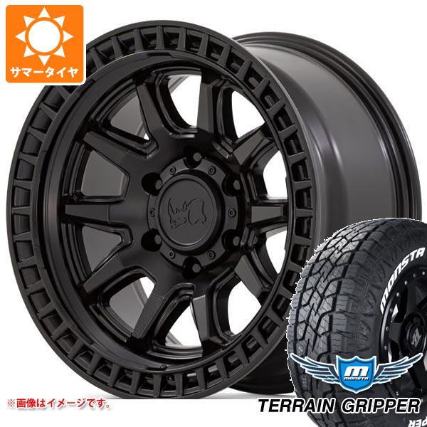ジープ ラングラー JK/JL系用 サマータイヤ モンスタ テレーングリッパー LT285/70R17 121/118R ホワイトレター ブラックライノ キャリコ