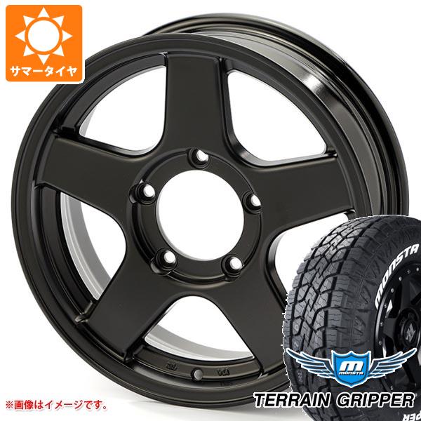 5本セット ジムニー用 サマータイヤ モンスタ テレーングリッパー 175/80R16 91S ホワイトレター ブラッドレー V エボリューション 5.5-16