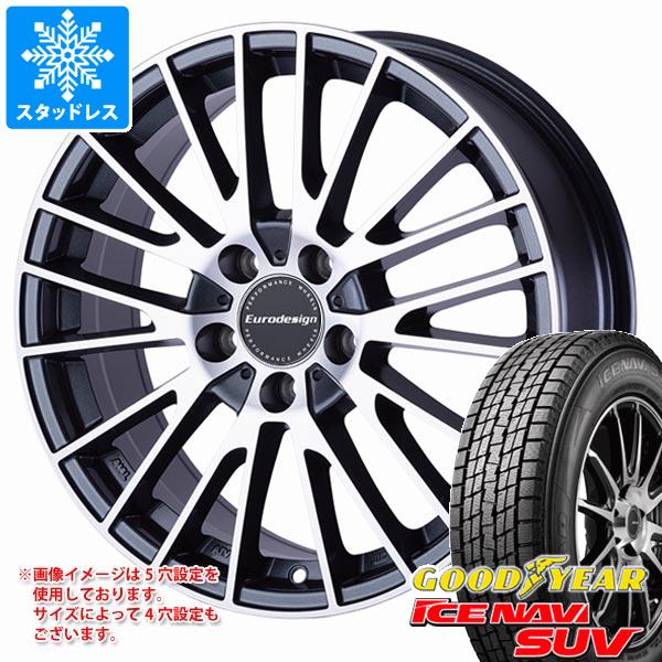 メルセデスベンツ X247 GLB35 AMG用 スタッドレス グッドイヤー アイスナビ SUV 235/55R18 100Q ユーロデザイン カルヴァー｜tiremax