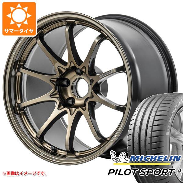 RAYS - 朱夏タイア 215/40R18 85Y ミシュラン 飛行士運動競技4 レイズ ボルクレーシング CE28 N-plus 7.5-18 自動車-タイヤ、ホイール
