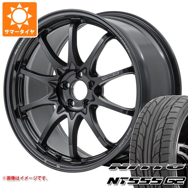 サマータイヤ 215/45R18 93Y XL ニットー NT555 G2 レイズ ボルクレーシング CE28 N-plus 7.5-18