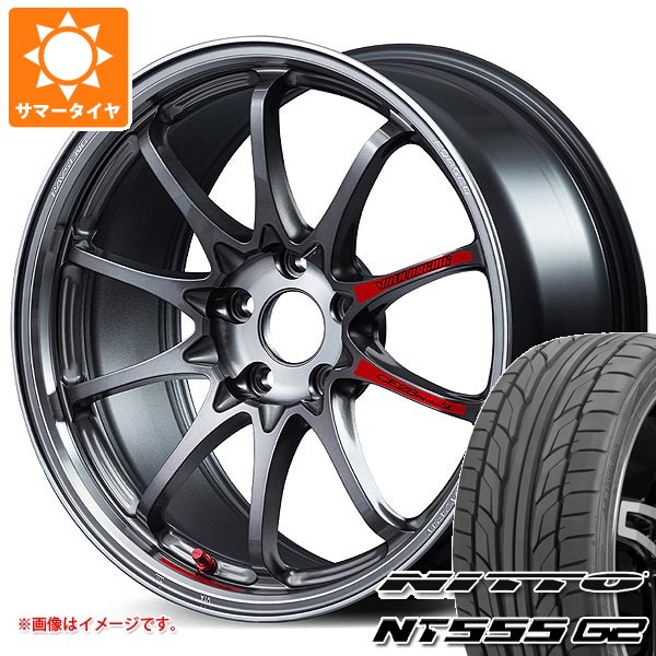 RAYS サマータイヤ 215/45R18 93Y XL ニットー NT555 G2 レイズ ボルク 