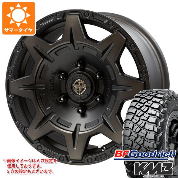 ランドクルーザー プラド 150系用 サマータイヤ BFグッドリッチ マッドテレーンT/A KM3 LT265/65R17 120/117Q クロスオーバーガーメンツ スタイルM 8.0 17 :cgsm 32390 t80986yt:タイヤマックス