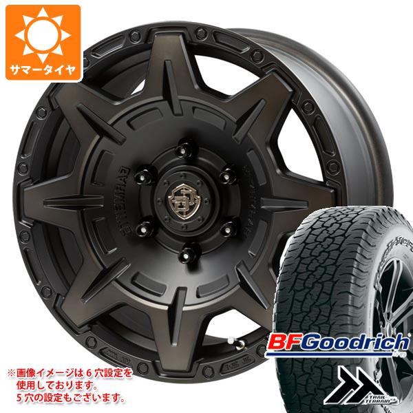 サマータイヤ 245/65R17 111T XL BFグッドリッチ トレールテレーンT/A アウトラインホワイトレター クロスオーバーガーメンツ スタイルM 7.0-17