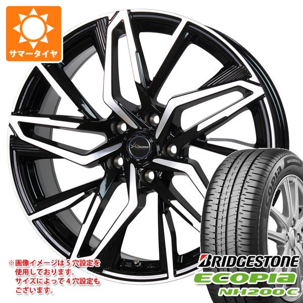 サマータイヤ 165/70R14 81S ブリヂストン エコピア NH200 C クロノス CH 112 5.5 14 :chro112 38147:タイヤマックス