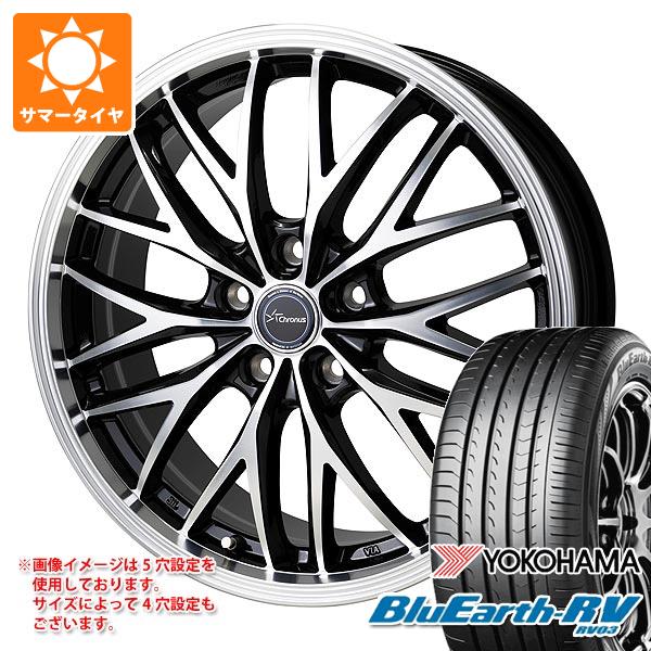 サマータイヤ 225/55R17 101V XL ヨコハマ ブルーアースRV RV03 クロノス CH 113 7.0 17 :chro113 38378:タイヤマックス