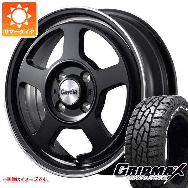 エブリイワゴン DA17W用 サマータイヤ グリップマックス マッドレイジ R/T MAX 145R14C 85/83Q ホワイトレター ガルシア シカゴ5 4.5 14 :cica5bk 36487 s861028zk:タイヤマックス