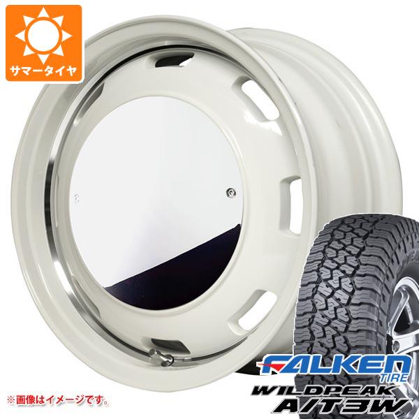 5本セット スズキ ジムニーノマド JC74W用 サマータイヤ ファルケン ワイルドピーク A/T3W LT225/75R16 115/112Q ガルシア シスコムーン 6.0-16