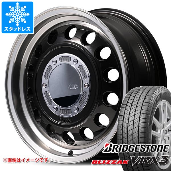 スズキ ジムニーノマド JC74W用 スタッドレス ブリヂストン ブリザック VRX3 215/70R16 100Q ガルシア シスコ タイプ2
