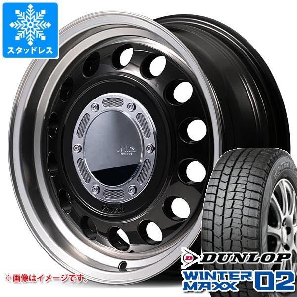 WINTER MAXX 02 - ミツビシ デリカミニ B30系用 スタッドレス ダンロップ ウインターマックス02 WM02 165/65R15 81Q ガルシア シスコ 手あい2 冬タイヤ、ホイールセット-自動車-タイヤ、ホイール