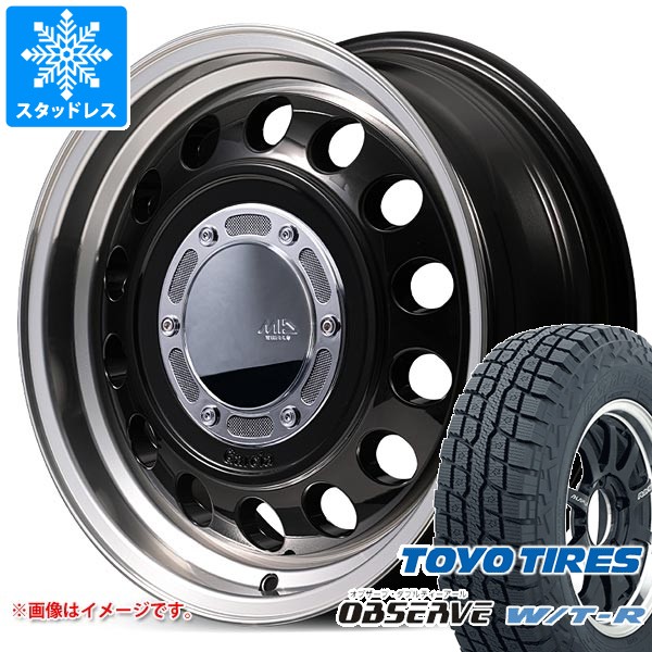 5本セット スズキ ジムニーノマド JC74W用 スタッドレス トーヨー オブザーブ WTR LT225/70R16 102/99Q ガルシア シスコ タイプ2