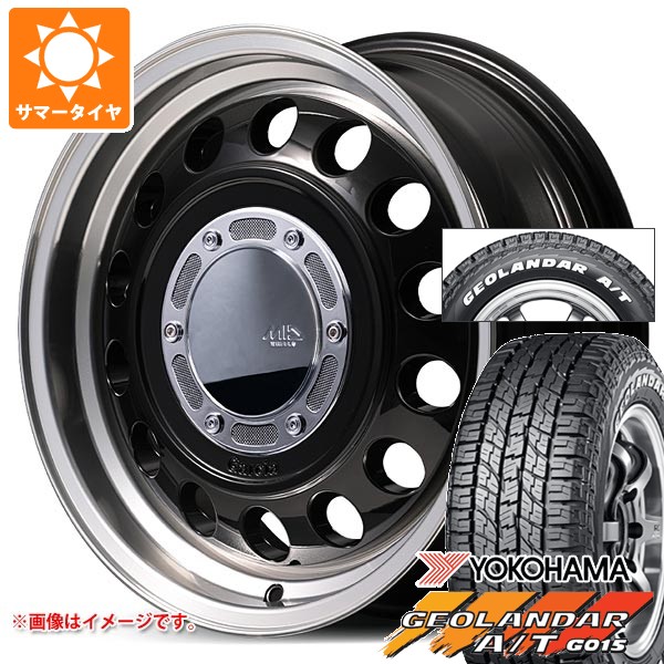 スズキ ジムニー用 2026年製 サマータイヤ ヨコハマ ジオランダー A/T G015 185/85R16 105/103N LT ホワイトレター ガルシア シスコ タイプ2 5.5-16