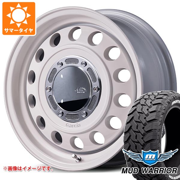 MONSTA TYRES - 5本仕掛ける スズキ ジムニー JB64W用 朱夏タイア モンスタ マッドウォーリアー LT215/70R16 107/105Q 白いこと雁の使い ガルシア シスコ 手あい2 5.5-16 車、バイク、自転車-自動車-タイヤ、ホイール
