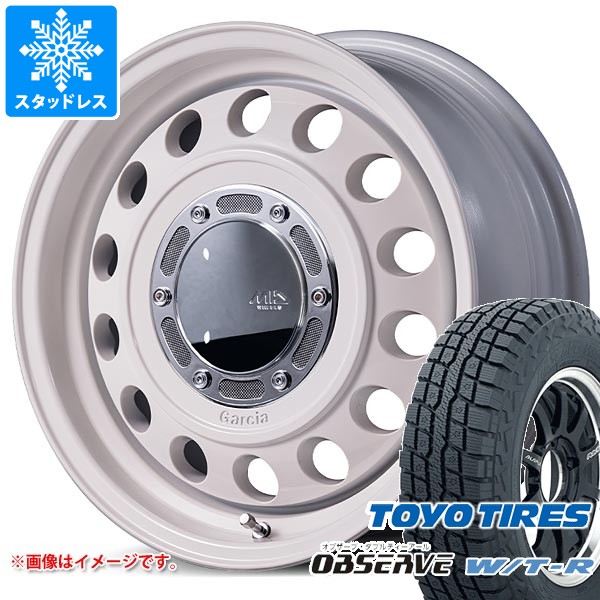 5本セット スズキ ジムニーシエラ JB74W用 スタッドレス トーヨー オブザーブ WTR 235/70R16 106Q ガルシア シスコ タイプ2