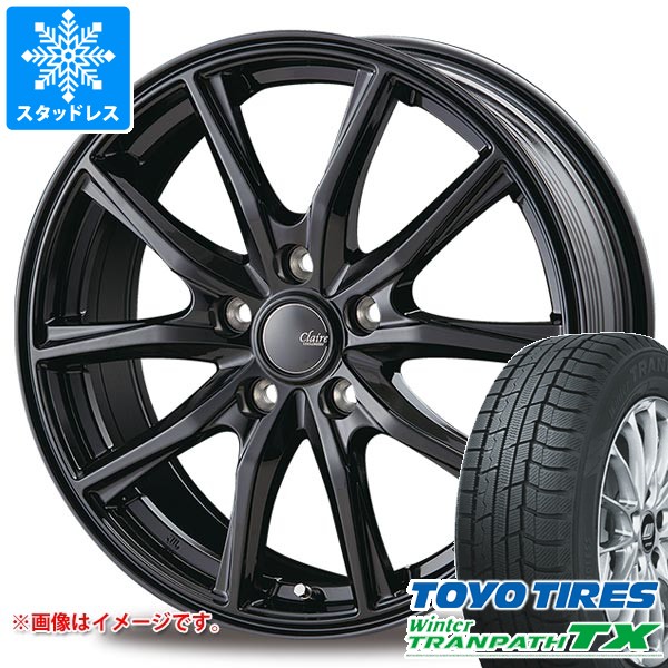 スタッドレスタイヤ トーヨー ウィンタートランパス TX 225/55R18 98Q インターミラノ クレール GZ10 7.5-18