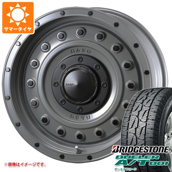 サマータイヤ 265/65R17 112S ブリヂストン デューラー A/T 001 ブラックレター クリムソン ディーン コロラド 8.0-17