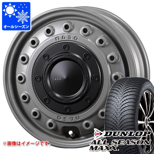 スズキ ハスラー用 オールシーズンタイヤ ダンロップ オールシーズンマックス AS1 165/70R14 81S クリムソン ディーン コロラド 4.5-14